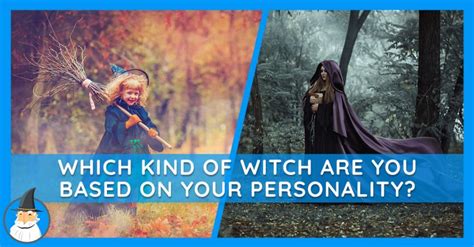 Quiz for identifying your witch type